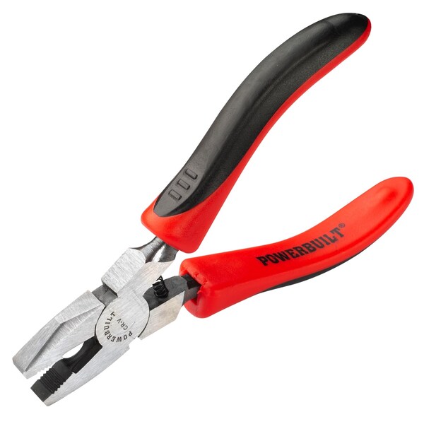 Powerbuilt 41/2" Mini Linesman Pliers 640413 Zoro